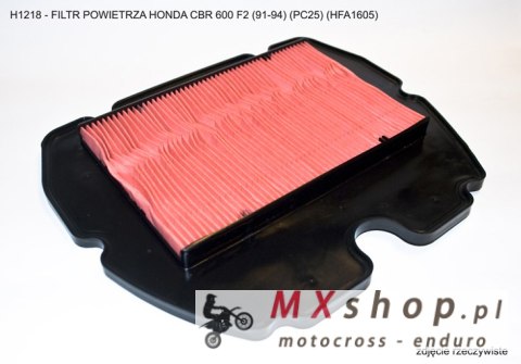 MIW (MEIWA) FILTR POWIETRZA HONDA CBR 600 F2 (91-94) (PC25) (HFA1605) (18) MIW (MEIWA) FILTR POWIETRZA HONDA CBR 600 F2 (91-94) (PC25) (HFA1605) (18)