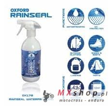 OXFORD ŚRODEK DO IMPREGNACJI WODOODPORNEJ MATERIAŁÓW TEKSTYLNYCH RAIN SEAL 500ML, WATERPROOFING SPRAY