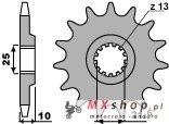 PBR ZĘBATKA PRZEDNIA 521 15 18NC (ŁAŃC. 630) PBR ZĘBATKA PRZEDNIA 521 15 18NC (ŁAŃC. 630)