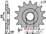 PBR ZĘBATKA PRZEDNIA 528 15 18NC KAWASAKI GPZ750VT (ŁAŃC. 630) PBR ZĘBATKA PRZEDNIA 528 15 18NC KAWASAKI GPZ750VT (ŁAŃC. 630)
