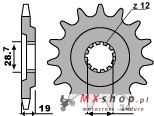 PBR ZĘBATKA PRZEDNIA 529 17 18NC KAWASAKI ZX 10 88-90 (ŁAŃC. 532)