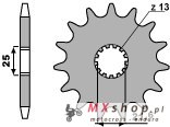 PBR ZĘBATKA PRZEDNIA 564 17 18NC SUZUKI GSXR/GSF/DL/GSR (JTF520.17) (ŁAŃC. 525)