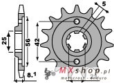 PBR ZĘBATKA PRZEDNIA 581 14 18NC YAMAHA TT 350`86-99 (ŁAŃC. 520)