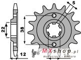 PBR ZĘBATKA PRZEDNIA 721 15 18NC CAGIVA 350 (83-86) (ŁAŃC. 530)