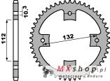 PBR ZĘBATKA TYLNA 4485 38 C45 KYMCO KXR, KXU, MAXXER, MXU 250/300 '02-'15 (ŁAŃC. 520)