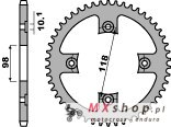 PBR ZĘBATKA TYLNA 4585 42 C45 BMW S 1000 RR (09-11) (ŁAŃC. 525) (JTR7.42)