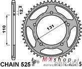 PBR ZĘBATKA TYLNA 4585 45 C45 BMW S1000RR 12-16, S1000XR 15-16 (JTR7.45)