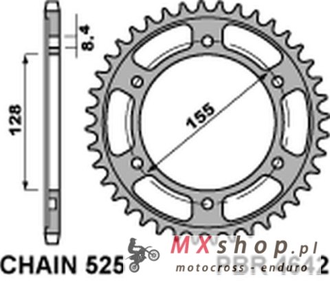 PBR ZĘBATKA TYLNA 4642 38 C45 KTM 1290 SUPERDUKE (13-'20) (ŁAŃC. 525) (JTR893.38) (STAL HARTOWANA) PBR ZĘBATKA TYLNA 4642 38 C45 KTM 1290 SUPERDUKE (13-'20) (ŁAŃC. 525) (JTR893.38) (STAL HARTOWANA)