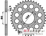 PBR ZĘBATKA TYLNA 501 33 C45 KAWASAKI Z 750 C 80-87, GPZ 1100 81-85 (ŁAŃC. 630)