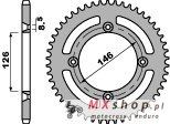 PBR ZĘBATKA TYLNA 822 50 C45 SUZUKI TS 125X 84-89 (ŁAŃC. 428) (JTR805.50)