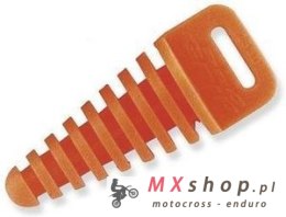 PROGRIP ZATYCZKA (KOREK, ZAŚLEPKA) PG2550 DO WYDECHU (TŁUMIKA) 40MM (2T) Z TAŚMĄ KOLOR POMARAŃCZOWY (2550-166)