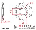 JT ZĘBATKA PRZEDNIA 585 14 KAWASAKI ZX-6R/RR '07-17, YAMAHA XTZ 750 '90-'98 (JTF1536.14)* (ŁAŃC. 520)