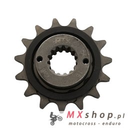 MTX PARTS ZĘBATKA PRZEDNIA 490 15 Z GUMĄ DUCATI MONSTER 600/750/900 (JTF736.15RB) (ŁAŃC. 520)
