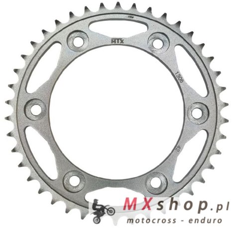 MTX PARTS ZĘBATKA TYLNA 4399 42 HONDA CBR 1000RR '06-'16, CBR 900RR '00-'03 (ŁAŃC. 530) (439942JT) MTX PARTS ZĘBATKA TYLNA 4399 42 HONDA CBR 1000RR '06-'16, CBR 900RR '00-'03 (ŁAŃC. 530) (439942JT)