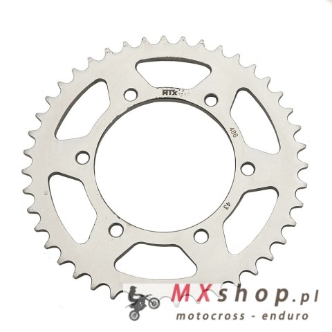 MTX PARTS ZĘBATKA TYLNA 504 43 KAWASAKI EX 250 NINJA '09-'11, YAMAHA MT-03/YZF R3 '16-'20 (50443JT) (ŁAŃC. 520) MTX PARTS ZĘBATKA TYLNA 504 43 KAWASAKI EX 250 NINJA '09-'11, YAMAHA MT-03/YZF R3 '16-'20 (50443JT) (ŁAŃC. 520)