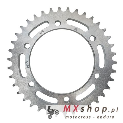 MTX PARTS ZĘBATKA TYLNA 5301 38 KAWASAKI ZR-7 '99-'04, W 650 '99-'06, ZR 750 '91-'99, ZX-6R '95-'97 (49838JT) (ŁAŃC. 525) MTX PARTS ZĘBATKA TYLNA 5301 38 KAWASAKI ZR-7 '99-'04, W 650 '99-'06, ZR 750 '91-'99, ZX-6R '95-'97 (49838JT) (ŁAŃC. 525)