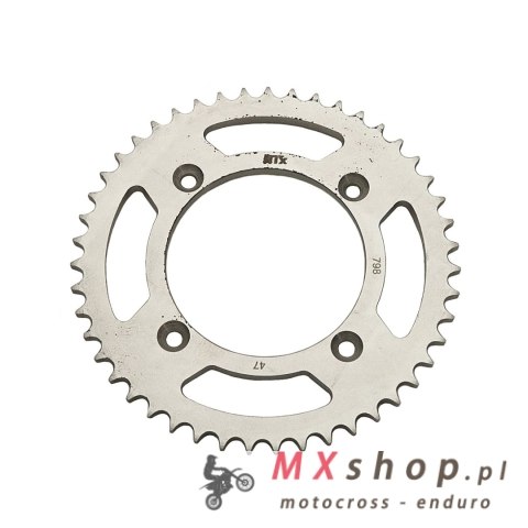 MTX PARTS ZĘBATKA TYLNA 798 47 SUZUKI RM 85 02-18, YAMAHA YZ 80/85 (79847JT) (ŁAŃC. 428) MTX PARTS ZĘBATKA TYLNA 798 47 SUZUKI RM 85 02-18, YAMAHA YZ 80/85 (79847JT) (ŁAŃC. 428)