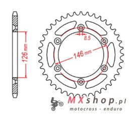 MTX PARTS ZĘBATKA TYLNA 808 44 SUZUKI RM/RMZ (JTR808.44) (ŁAŃC. 520)