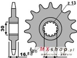 PBR ZĘBATKA PRZEDNIA 2068 14 18NC HONDA CBR 600F '99-'12, CBR 650F '14-'16, XL 1000V VARADERO '99-'13 (STD.-2) (JTF1370.14) (ŁAŃ