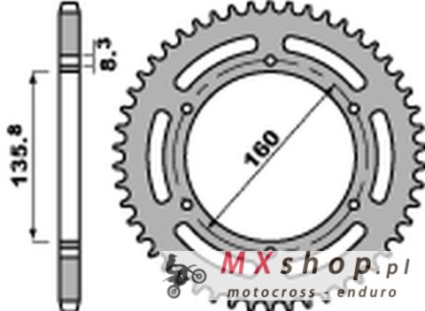 PBR ZĘBATKA TYLNA 3552 39 C45 BMW G310 R '16-'19 (JTR5.39) (ŁAŃC. 520) (STD.-1) PBR ZĘBATKA TYLNA 3552 39 C45 BMW G310 R '16-'19 (JTR5.39) (ŁAŃC. 520) (STD.-1)