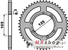 PBR ZĘBATKA TYLNA 4413 53 F YAMAHA XT 125X/SM/R '05-'10 (JTR1134.53) (ŁAŃC. 428)