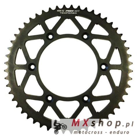 PBR ZĘBATKA TYLNA 4695 52 (899 52 ) ( TEMPERED - STAL HARTOWANA ) KTM SX/EXC/LC4 (JTR897.52) (ŁAŃC. 520) PBR ZĘBATKA TYLNA 4695 52 (899 52 ) ( TEMPERED - STAL HARTOWANA ) KTM SX/EXC/LC4 (JTR897.52) (ŁAŃC. 520)