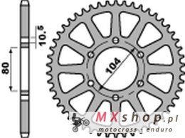 PBR ZĘBATKA TYLNA 478 48 C45 KAWASAKI Z 1000/SX '03-'20, ZX-10R/RR '04-'20, ZX-6R '98-'20, ER-6N '06-'17, VERSYS 650 '07-'20 (JT