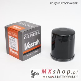 VESRAH FILTR OLEJU HF170B HARLEY DAVIDSON (CZARNY) (MADE IN JAPAN)