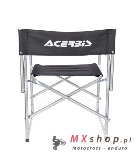 ACERBIS KRZESŁO TURYSTYCZNE KEMPINGOWE SKŁADANE (DO 100KG) (ZAMKN. 48X80X16) (OTW.48X80X59) KOLOR CZARNY NAPIS BIAŁY ACERBIS KRZESŁO TURYSTYCZNE KEMPINGOWE SKŁADANE (DO 100KG) (ZAMKN. 48X80X16) (OTW.48X80X59) KOLOR CZARNY NAPIS BIAŁY