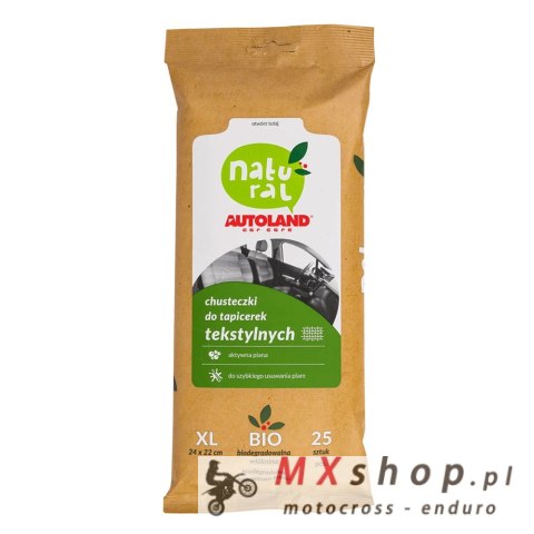 AUTOLAND NATURAL CHUSTECZKI DO TAPICEREK TEKSTYLNYCH (25 SZT) (12) AUTOLAND NATURAL CHUSTECZKI DO TAPICEREK TEKSTYLNYCH (25 SZT) (12)