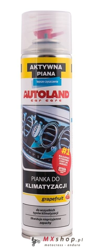 AUTOLAND PIANKA DO CZYSZCZENIA KLIMATYZACJI I NAWIEWÓW GRAPEFRUIT 0,4L (6) AUTOLAND PIANKA DO CZYSZCZENIA KLIMATYZACJI I NAWIEWÓW GRAPEFRUIT 0,4L (6)