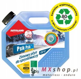 AUTOLAND PSIK PSIK- ZIMOWY PŁYN DO SPRYSKIWACZY -22°C Z KORKOLEJKIEM DO WYGODNEGO NALEWANIA 4,5L