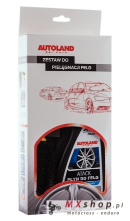 AUTOLAND ZESTAW DO PIELĘGNACJI FELG (ATACK - PŁYN DO FELG + SZCZOTKA DO FELG) 0,7L (6)