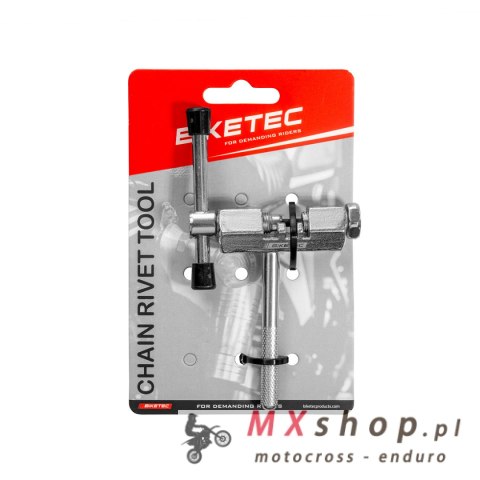 BIKETEC NARZĘDZIE (ZAKUWARKA) DO ZAKUWANIA I ROZKUWANIA ŁAŃCUCHÓW ROWEROWYCH TYP: 7 - 12 SP BIKETEC NARZĘDZIE (ZAKUWARKA) DO ZAKUWANIA I ROZKUWANIA ŁAŃCUCHÓW ROWEROWYCH TYP: 7 - 12 SP