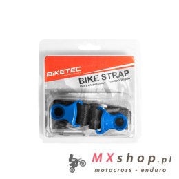 BIKETEC PAS (PASEK) TEKSTYLNY DO WYCIĄGANIA MOTOCYKLA DO MOTOCYKLI JAPOŃSKICH WRAZ ZE ŚRUBAMI, 350CM X 2,5MM X 25MM KOLOR CZARNY