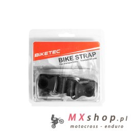 BIKETEC PAS (PASEK) TEKSTYLNY DO WYCIĄGANIA MOTOCYKLA DO MOTOCYKLI JAPOŃSKICH WRAZ ZE ŚRUBAMI, 350CM X 2,5MM X 25MM KOLOR CZARNY