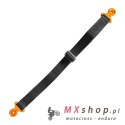 BIKETEC PAS (PASEK) TEKSTYLNY DO WYCIĄGANIA MOTOCYKLA KTM/HUSQVARNA/GASGAS, 530CM X 2,5MM X 25MM KOLOR CZARNY/POMARAŃCZOWY