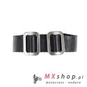 BIKETEC PAS (PASEK) TEKSTYLNY DO WYCIĄGANIA MOTOCYKLA UNIWERSALNY, 100CM X 2,5MM X 25MM KOLOR CZARNY/SREBRNY