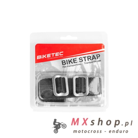 BIKETEC PAS (PASEK) TEKSTYLNY DO WYCIĄGANIA MOTOCYKLA UNIWERSALNY, 100CM X 2,5MM X 25MM KOLOR CZARNY/SREBRNY BIKETEC PAS (PASEK) TEKSTYLNY DO WYCIĄGANIA MOTOCYKLA UNIWERSALNY, 100CM X 2,5MM X 25MM KOLOR CZARNY/SREBRNY