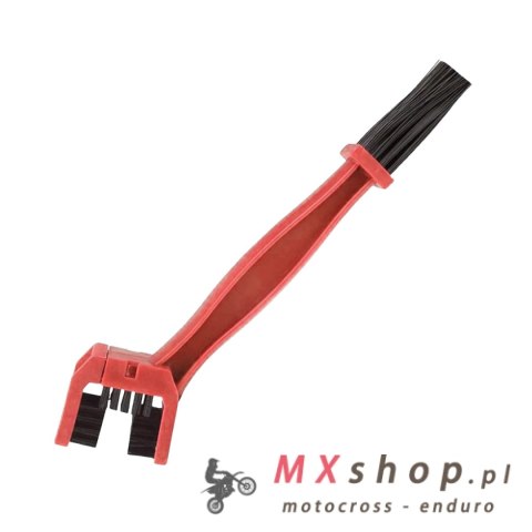 BIKETEC SZCZOTKA DO CZYSZCZENIA ŁAŃCUCHA 25,6CM X 6CM X 3,2CM KOLOR CZERWONY BIKETEC SZCZOTKA DO CZYSZCZENIA ŁAŃCUCHA 25,6CM X 6CM X 3,2CM KOLOR CZERWONY