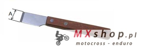 BUZZETTI SKROBAK ZE STALI NIERDZEWNEJ A = 10MM BUZZETTI SKROBAK ZE STALI NIERDZEWNEJ A = 10MM