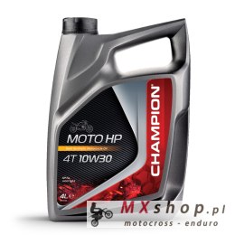 CHAMPION OLEJ SILNIKOWY MOTO HP 4T 10W30 4L MA2 PÓŁSYNTYCZNY (AKC)