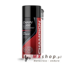 CHAMPION SMAR DO ŁAŃCUCHA PRORACING GP CHAIN LUBE TRANSPARENT 400ML (AKC)