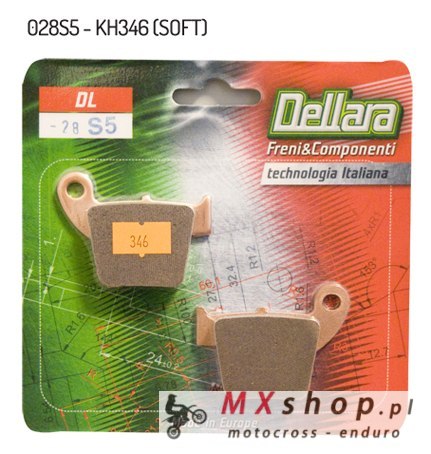 DELLARA KLOCKI HAMULCOWE KH346 ZŁOTE PASUJE DO: HONDA CR 125/250R '02-'07, CRF 150 '07-'22, CRF 250F/R/X '04-'22, CRF 250RX '19- DELLARA KLOCKI HAMULCOWE KH346 ZŁOTE PASUJE DO: HONDA CR 125/250R '02-'07, CRF 150 '07-'22, CRF 250F/R/X '04-'22, CRF 250RX '19-