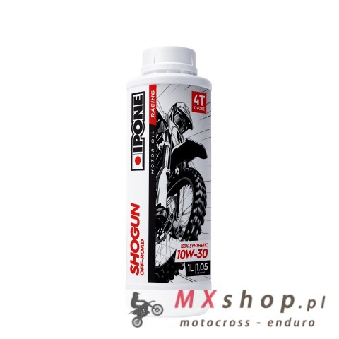 IPONE SHOGUN OFF ROAD 10W30 OLEJ SILNIKOWY 100% SYNTETYK 1L IPONE SHOGUN OFF ROAD 10W30 OLEJ SILNIKOWY 100% SYNTETYK 1L