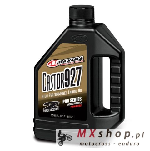 MAXIMA RACING OILS OLEJ 2T DO MIESZANKI CASTOR 927 RACING PREMIX 1 LITR (12) (AKC) MAXIMA RACING OILS OLEJ 2T DO MIESZANKI CASTOR 927 RACING PREMIX 1 LITR (12) (AKC)