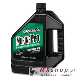 MAXIMA RACING OILS OLEJ 2T DO MIESZANKI MINERALNY MARINE PRO TC-W3 INJECTOR/PREMIX 3.785 LITRY (4) (AKC) (MOŻE BYĆ STOSOWANY UKŁ