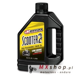 MAXIMA RACING OILS OLEJ 2T DO MIESZANKI MINERALNY SCOOTER 2T INJECTOR/PREMIX 1 LITR (12) (AKC) (MOŻE BYĆ STOSOWANY UKŁADACH Z DO