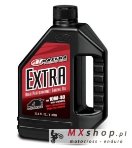 MAXIMA RACING OILS OLEJ SILNIKOWY EXTRA 10W40 100% SYNTHETIC 1 LITR (12) (AKC)