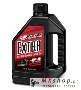 MAXIMA RACING OILS OLEJ SILNIKOWY EXTRA 5W40 100% SYNTHETIC 1 LITR (12) (AKC)
